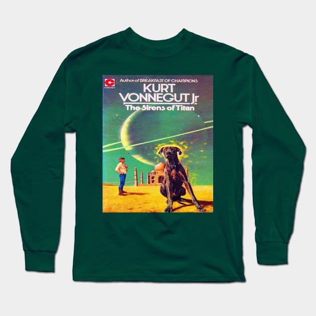 Sirens of Titan by Kurt Vonnegut - Kazak Cover Long Sleeve T-Shirt by SpartanCell